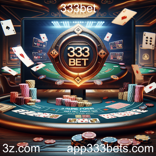 Descubra o Mundo do Poker no 333bet